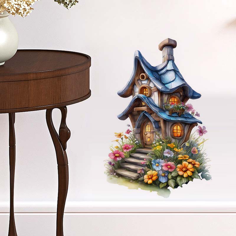 The Dwarf's House Wall Sticker - Pvc Panel Background 评论和价格