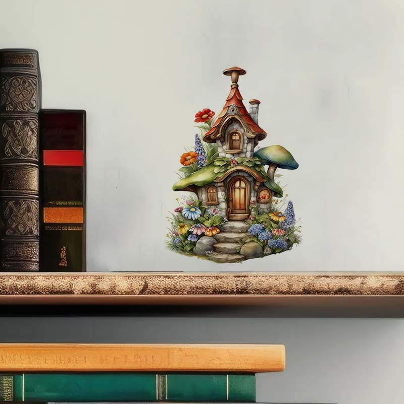The Dwarf's House Wall Sticker - Pvc Panel Background 评论和价格