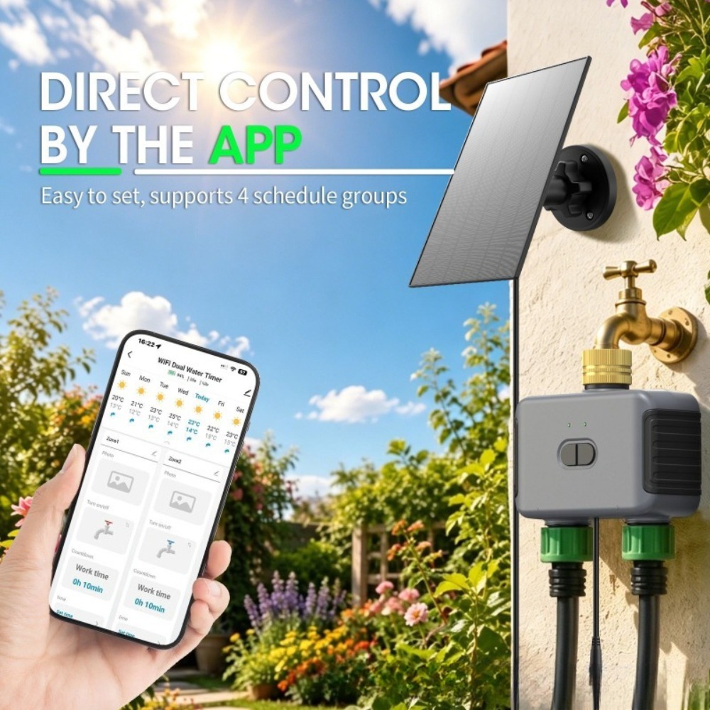 WiFi Dual Outlet Smart Water T - Timer Dual Outlet 评论和价格