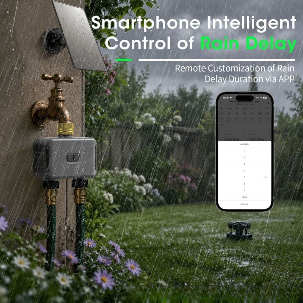 WiFi Dual Outlet Smart Water T - Timer Dual Outlet 评论和价格